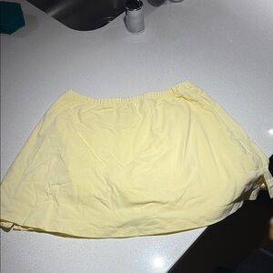 Yellow Women's Skort